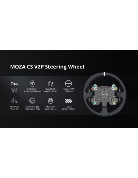 Moza CS V2P steering wheel RS057