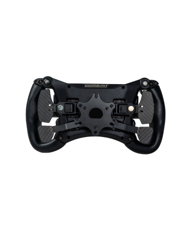 CONSPIT 300 GT – 3D Carbon Sim Racing Wheel with LCD, RGB & Magnetic Paddles | RaceGear.eu