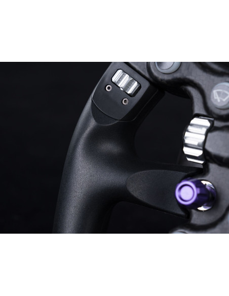 CONSPIT 300 GT – 3D Carbon Sim Racing Wheel with LCD, RGB & Magnetic Paddles | RaceGear.eu