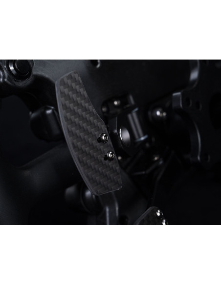 CONSPIT 300 GT – 3D Carbon Sim Racing Wheel with LCD, RGB & Magnetic Paddles | RaceGear.eu