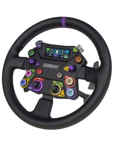 Conspit 310 APEX – kulatý rally / drift volant s LCD