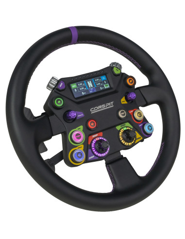 Conspit 310 APEX – kulatý rally / drift volant s LCD