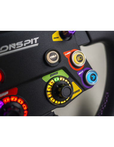 Conspit 310 APEX – kulatý rally / drift volant s LCD