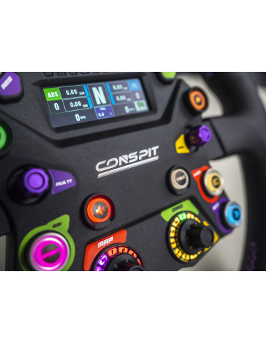 Conspit 310 APEX – kulatý rally / drift volant s LCD