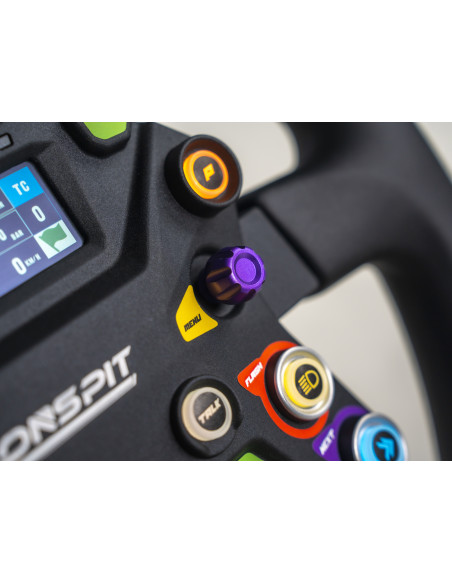 Conspit 310 APEX – kulatý rally / drift volant s LCD