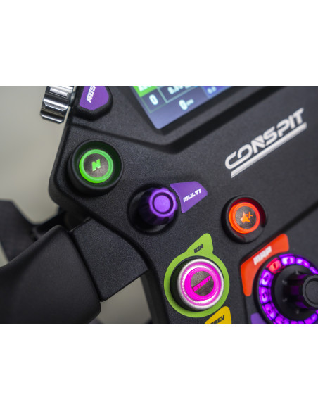 Conspit 310 APEX – kulatý rally / drift volant s LCD