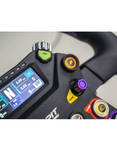 Conspit 310 APEX – kulatý rally / drift volant s LCD