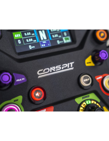 Conspit 310 APEX – kulatý rally / drift volant s LCD