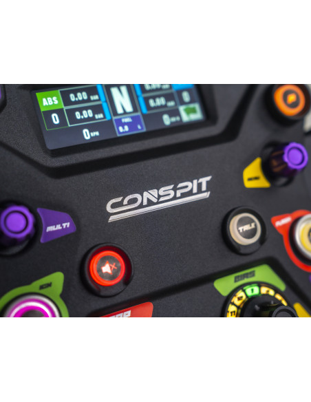 Conspit 310 APEX – kulatý rally / drift volant s LCD