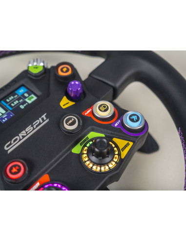 Conspit 310 APEX – kulatý rally / drift volant s LCD