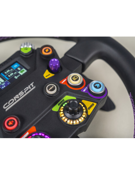 Conspit 310 APEX – kulatý rally / drift volant s LCD