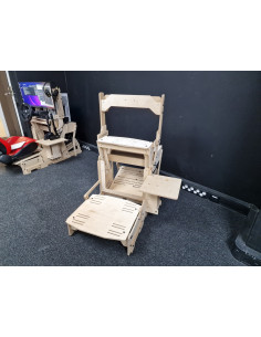 OverPower Koivu - kompletní dřevěný kokpit