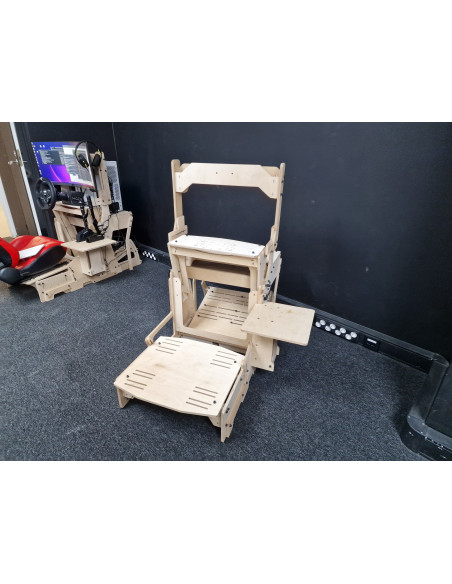 OverPower Koivu - kompletní dřevěný kokpit