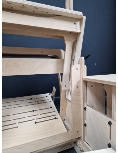 OverPower Koivu - kompletní dřevěný kokpit