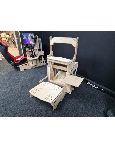 OverPower Koivu - kompletní dřevěný kokpit