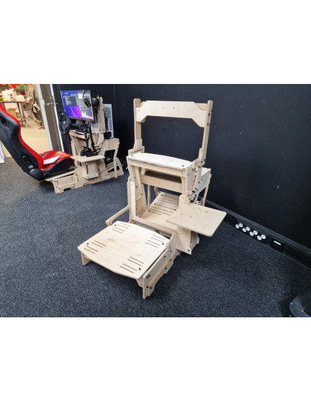 OverPower Koivu - kompletní dřevěný kokpit