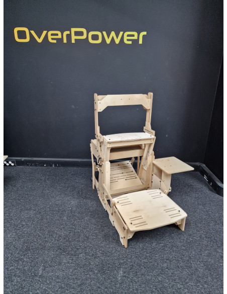 OverPower Koivu - kompletní dřevěný kokpit