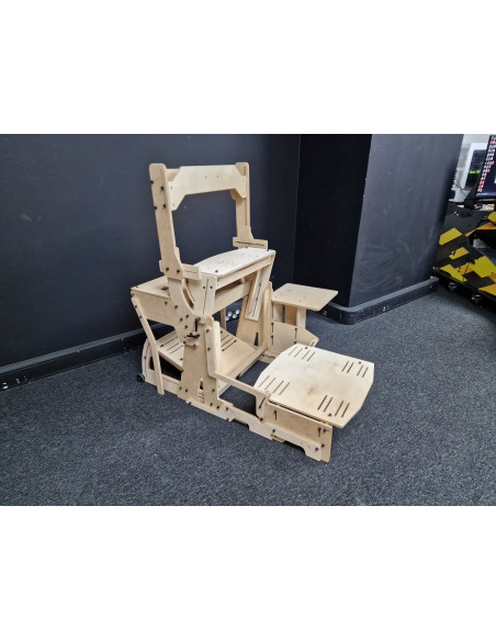 OverPower Koivu - kompletní dřevěný kokpit