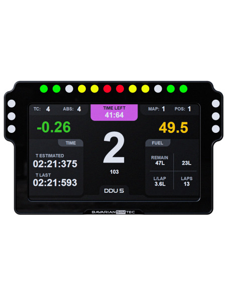 BavarianSimTec DDU5 | 5" Sim Racing Dashboard | RaceGear.eu