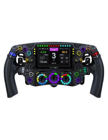 BavarianSimTec OmegaPRO v2 | High-End Volant s Displejem | RaceGear.eu