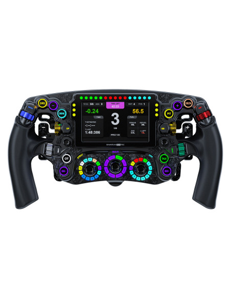 BavarianSimTec OmegaPRO v2 | High-End Volant s Displejem | RaceGear.eu