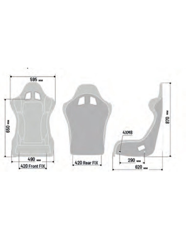 Sparco race/sport seat GRID Q