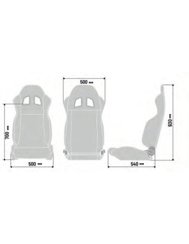 Sparco sportovní sedačka R100