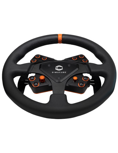 Simucube Tahko kulatý kožený volant