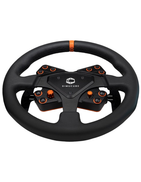 Simucube Tahko kulatý kožený volant