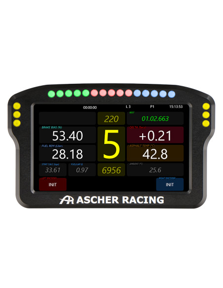 ASCHER-RACING přístrojová deska
