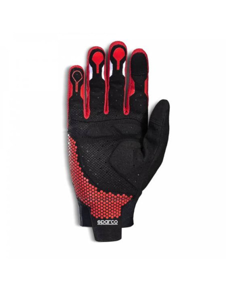 Sparco rukavice Hypergrip+ gaming, černo/červené