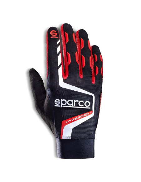 Sparco rukavice Hypergrip+ gaming, černo/červené