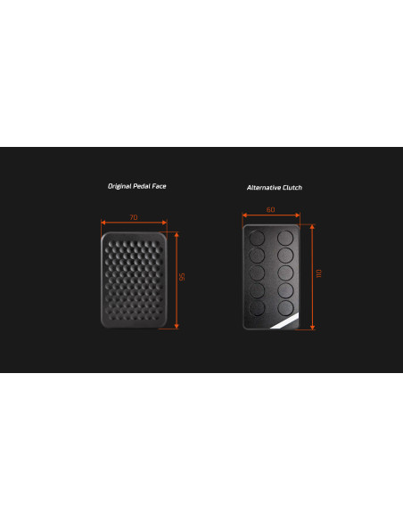 Simucube ActivePedal Clutch Pedal Face Plate