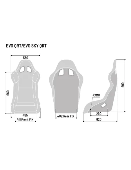 Sparco sedačka EVO QRT GAMING