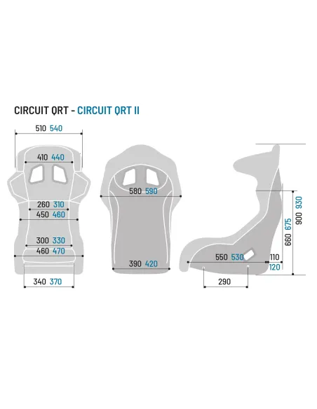 Sparco CIRCUIT QRT GAMING seat