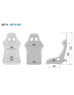 Sparco sedačka QRT-R GAMING 2