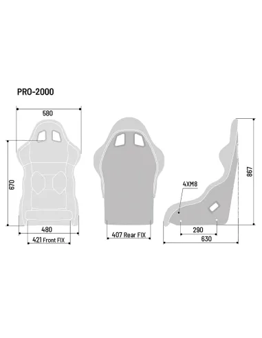 Sparco PRO2000 QRT GAMING seat