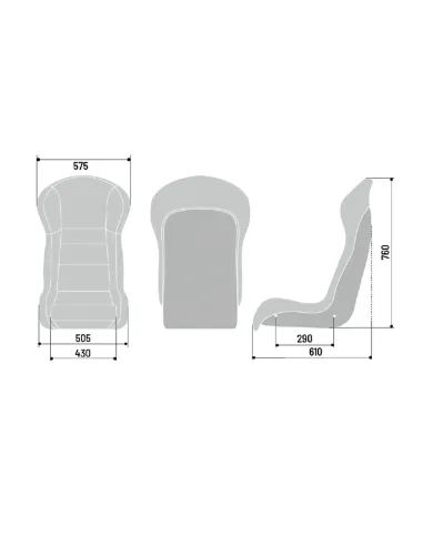 Sparco sedačka SIM-KART ENDURANCE SEAT