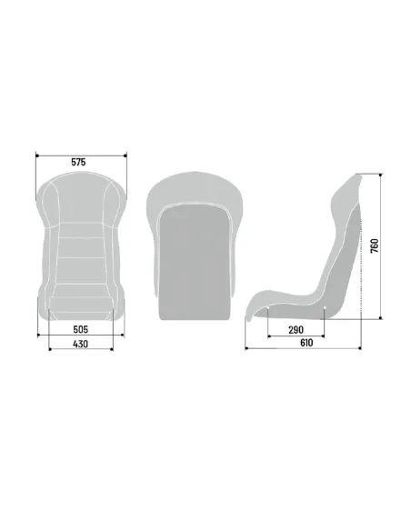 Sparco sedačka SIM-KART ENDURANCE SEAT